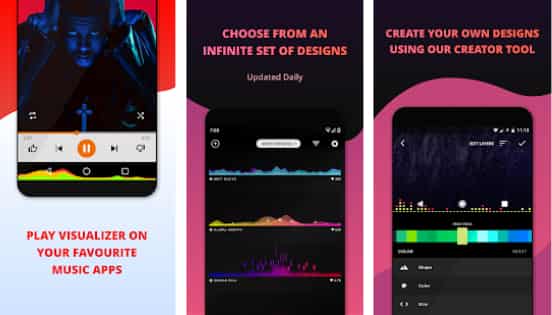 visualizer template download for avee player